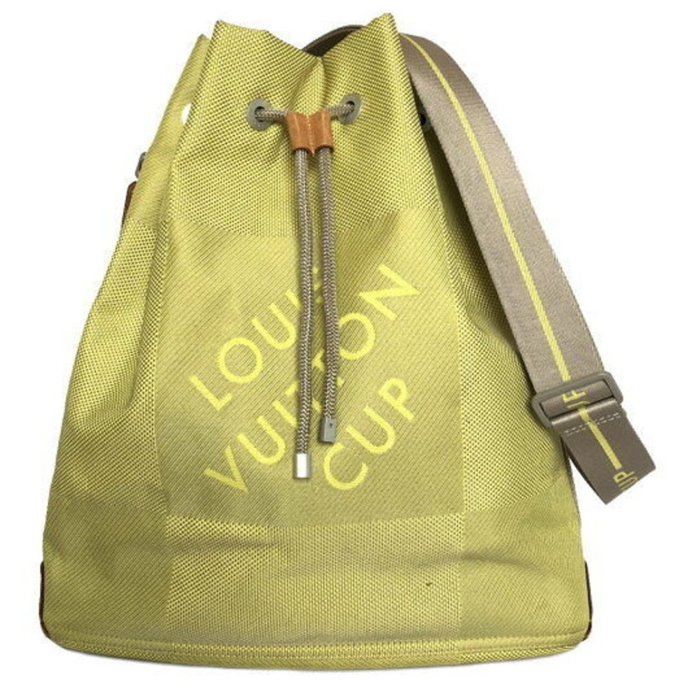 Louis Vuitton Volunteer Drawstring Shoulder Bag Jean Cup LV